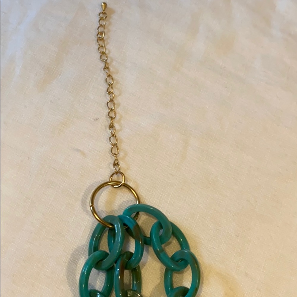 PANACEA TURQUOISE RESIN 3 STRAND NECKLACE FROM NEIMAN MARCUS NWT - Picture 12 of 13